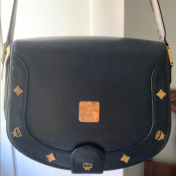 Mcm Leather Cross Bag + Dust Bag - Picture 5 of 7